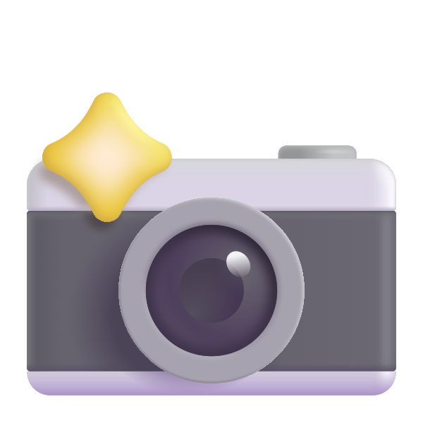 Camera With Flash Color