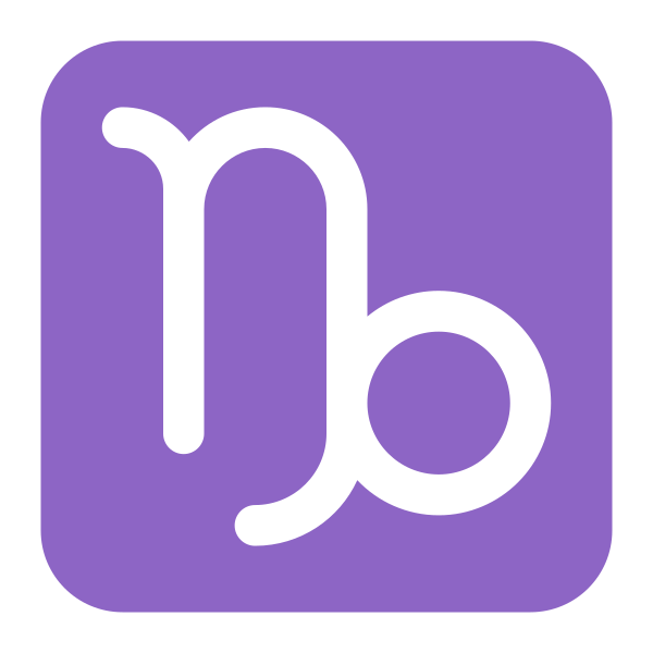 Capricorn Flat Vector