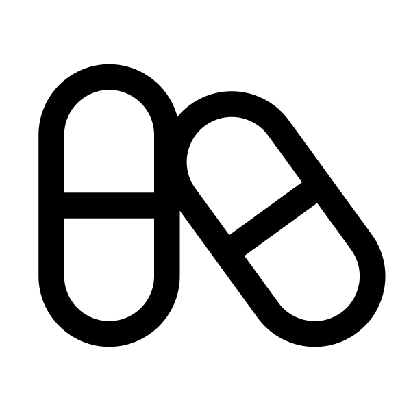 Capsules Solid Vector