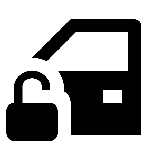 Car Door Lock Open