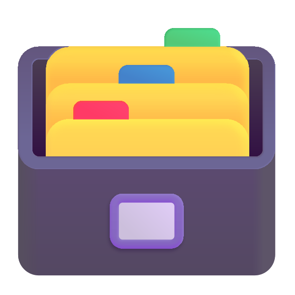 Card File Box Color