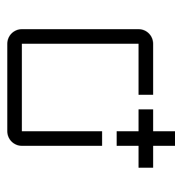 Card Plus Outline