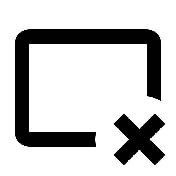 Card Remove Outline