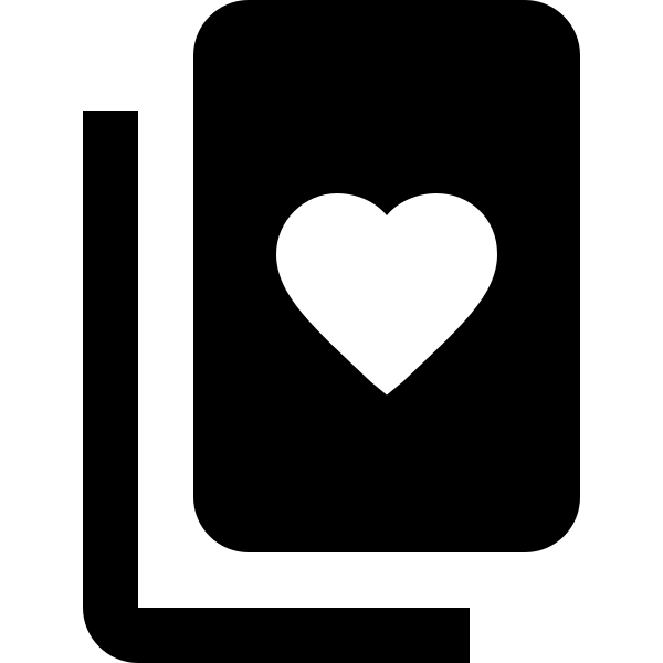 Cards Playing Heart Multiple