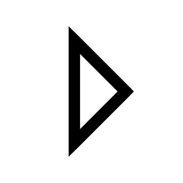 Caret Right Solid Vector