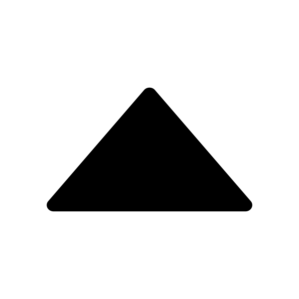 Caret Up Vector