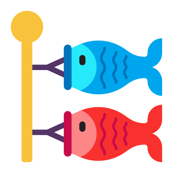 Carp Streamer Flat