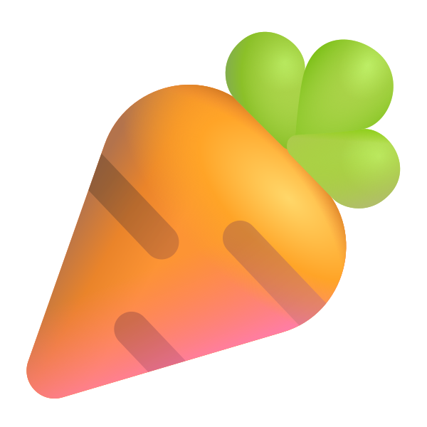 Carrot Color Vector