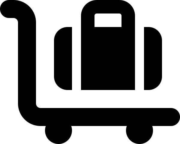 Cart Flatbed Suitcase