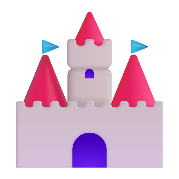 Castle Color Vector