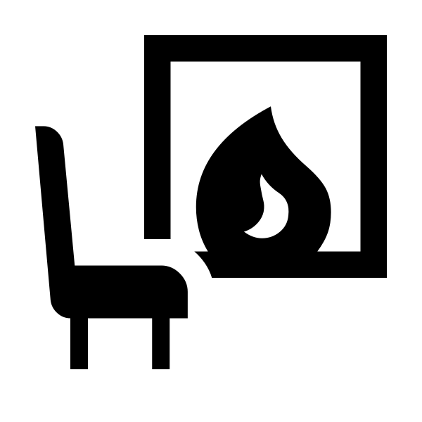 Chair Fireplace Fill