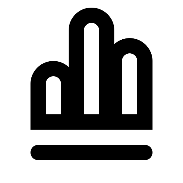 Chart Bar Outline
