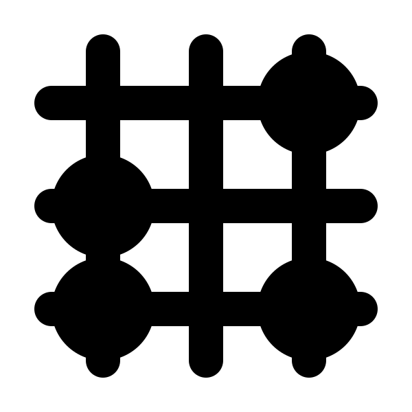 Chart Grid Dots