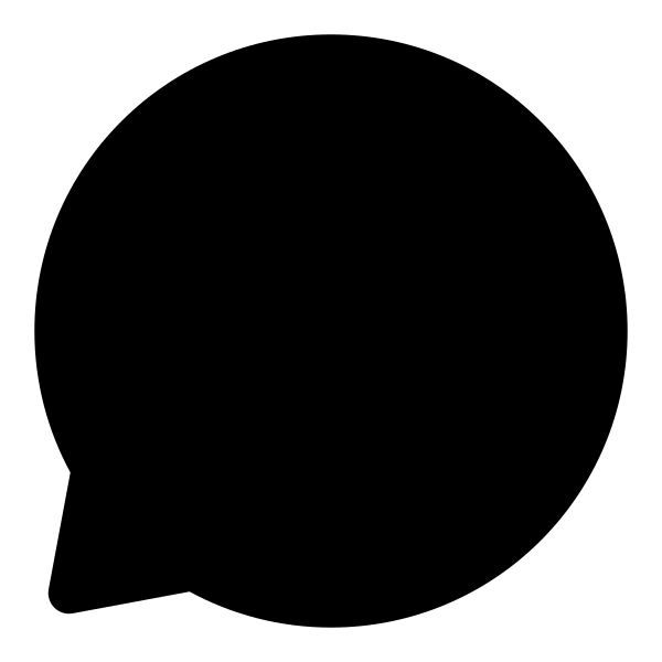 Chat Bubble Empty Vector