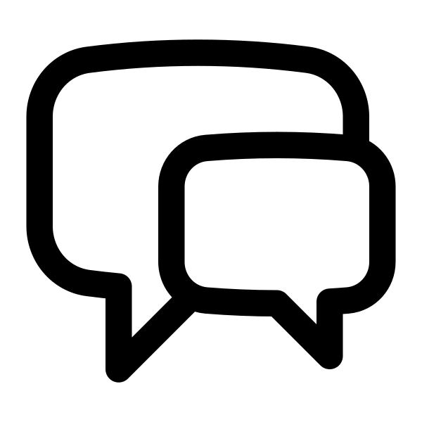 Chat Bubble Left Right