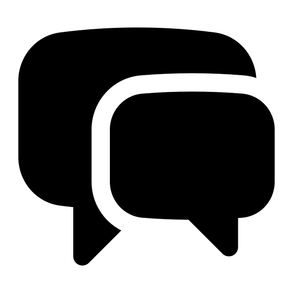 Chat Bubble Left Right