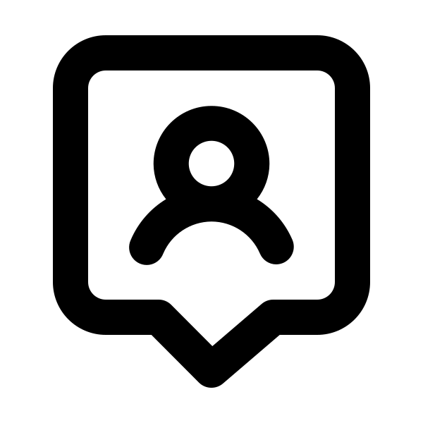 Chat Bubble User