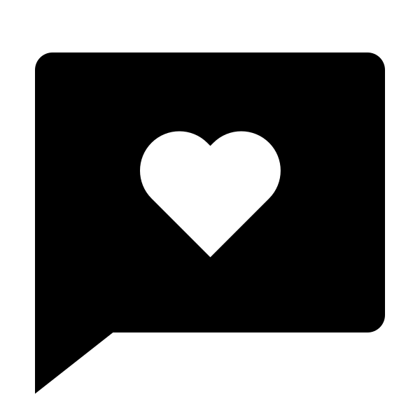 Chat Heart Fill