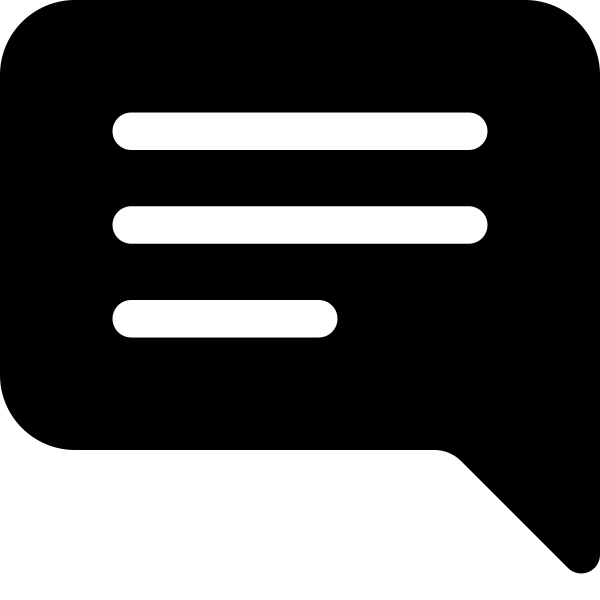 Chat Right Text Fill