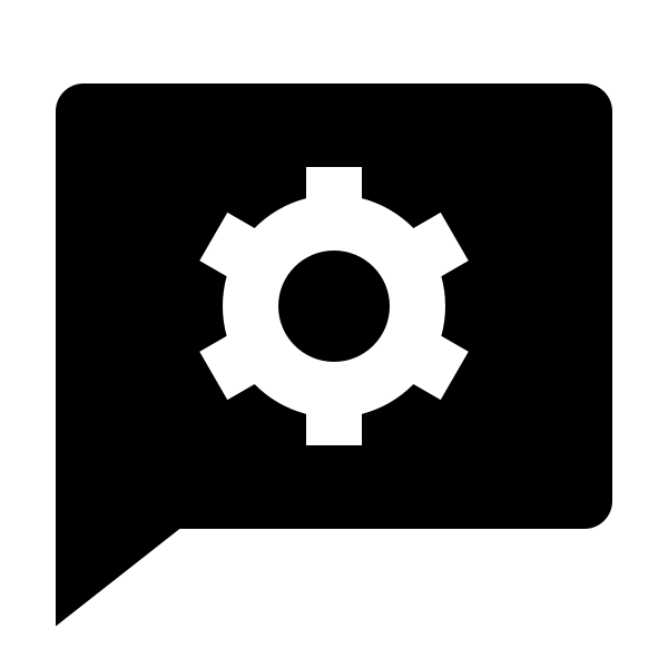 Chat Settings Fill