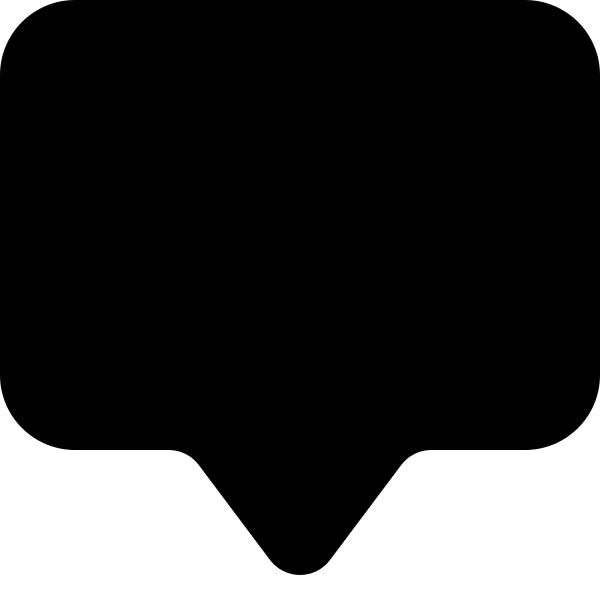Chat Square Fill