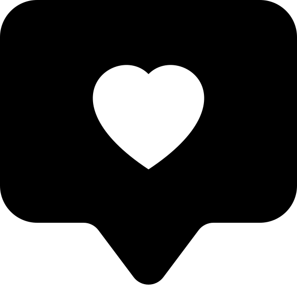 Chat Square Heart Fill