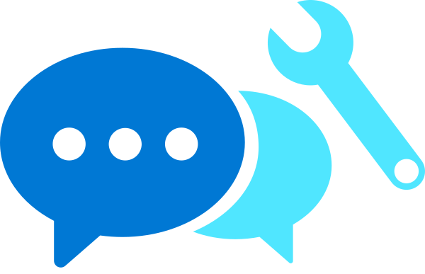 Chat Wrench Vector