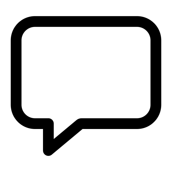 Chatbox Outline