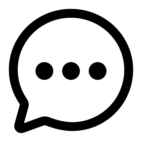Chatbubble Ellipses Outline