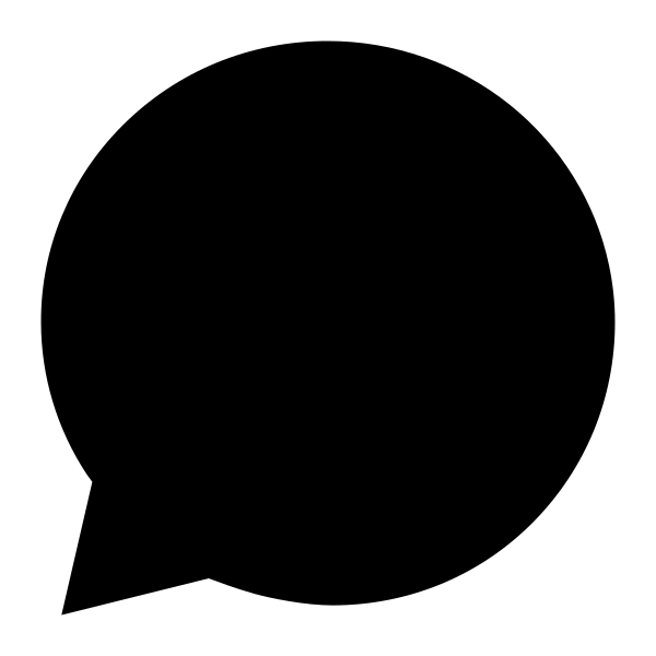 Chatbubble Sharp