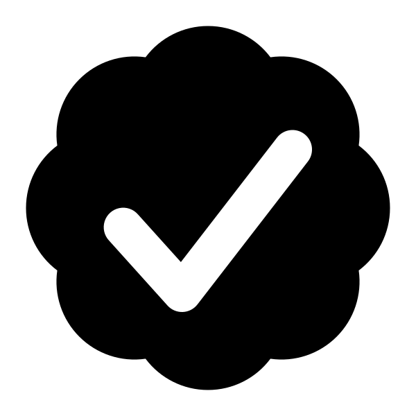 Check Badge Vector