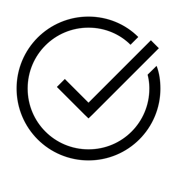 Check Circle Solid Vector