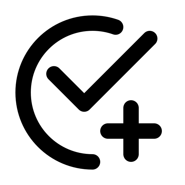 Check Plus Circle