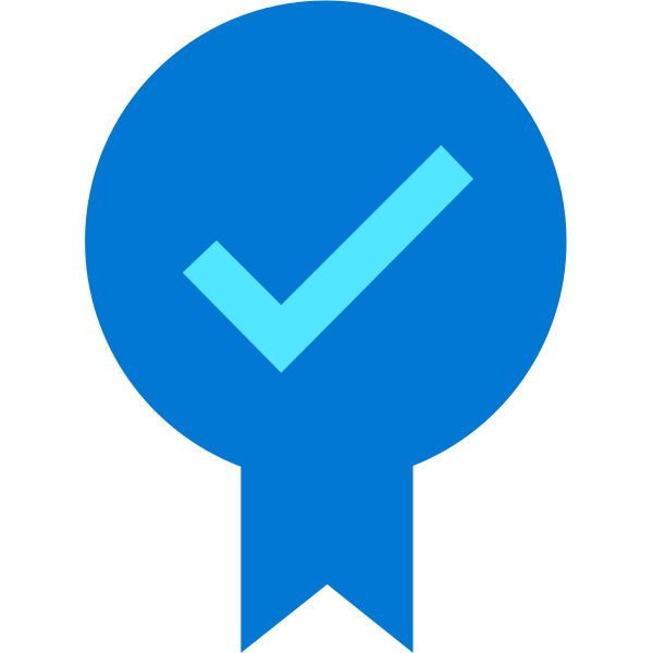 Check Ribbon Vector