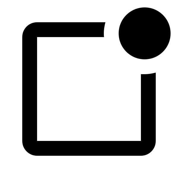 Checkbox Blank Badge Outline
