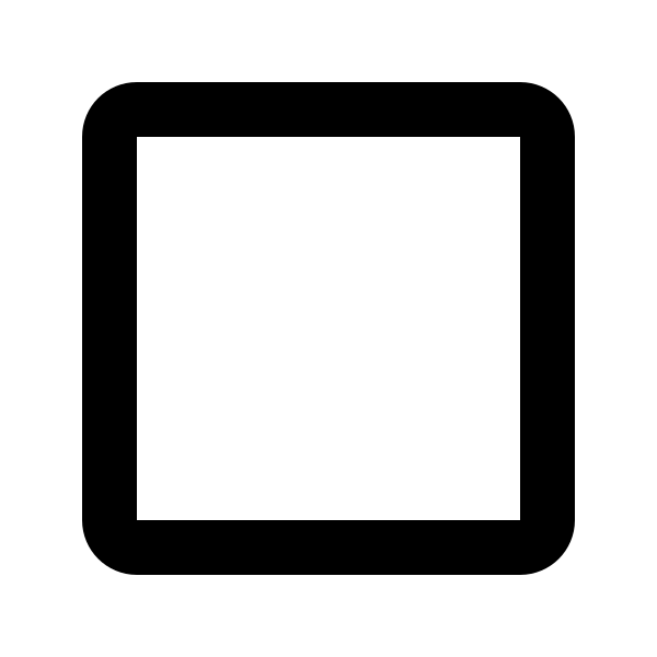 Checkbox Blank Outline