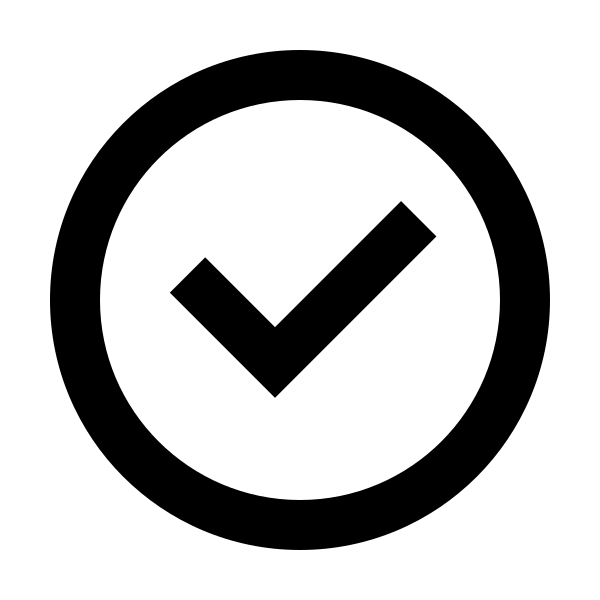 Checkbox Circle Line