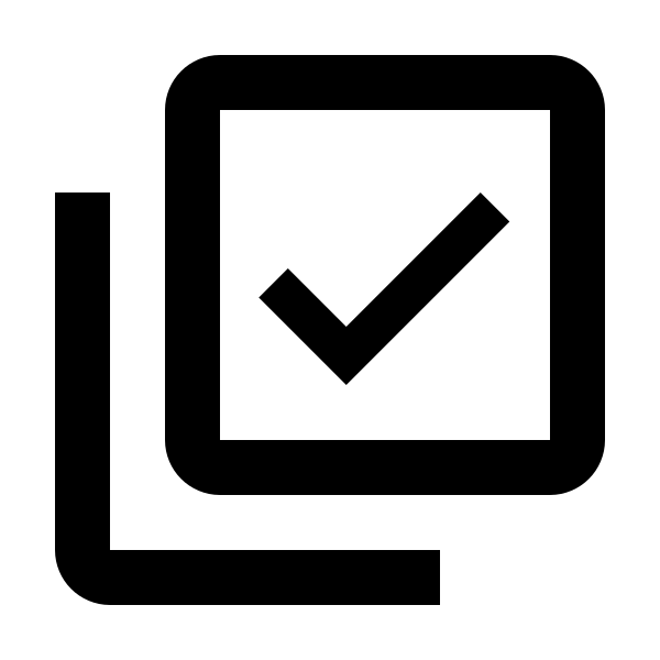 Checkbox Multiple Outline