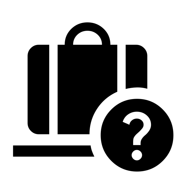 Checked Bag Question Fill