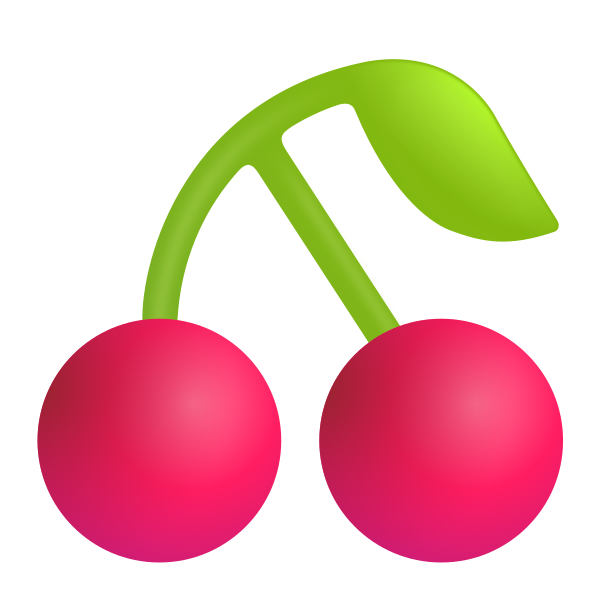 Cherries Color Vector