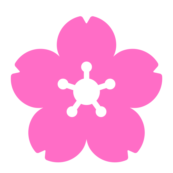 Cherry Blossom Flat Vector
