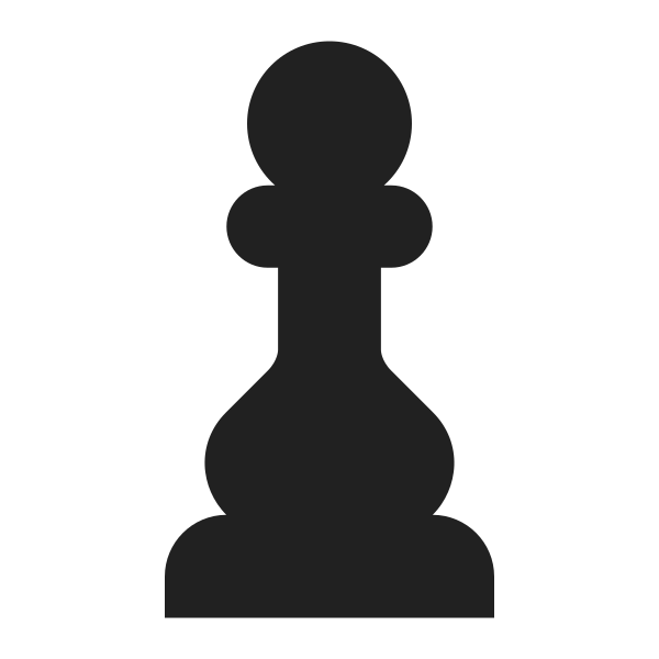 Chess Pawn Flat