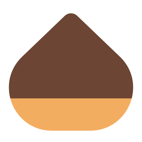 Chestnut Flat Vector