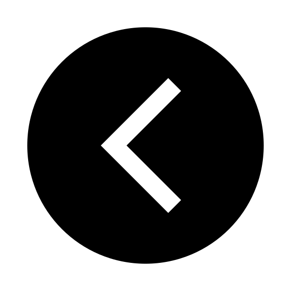 Chevron Back Circle Sharp