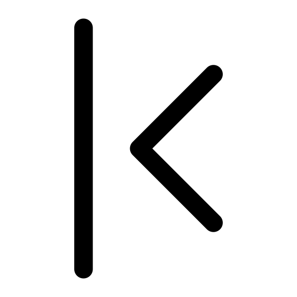 Chevron Bar Left