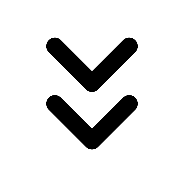 Chevron Double Down Vector