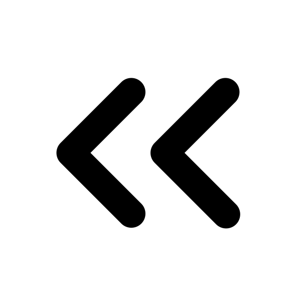 Chevron Double Left Vector