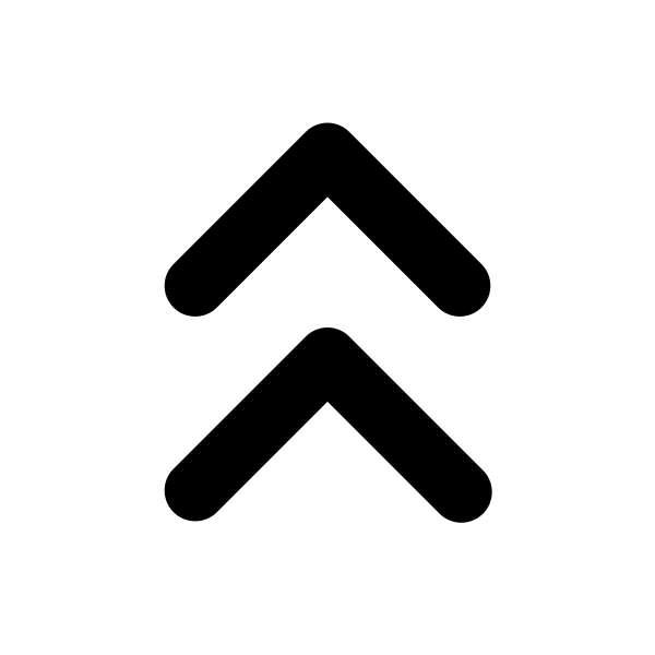 Chevron Double Up Vector