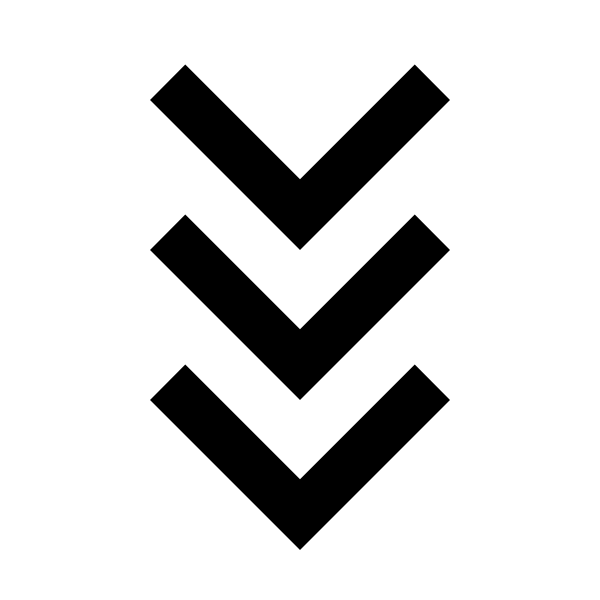 Chevron Triple Down