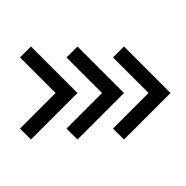 Chevron Triple Right